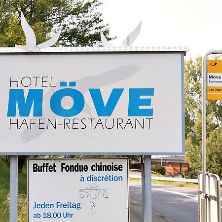 Hotel Restaurant Moeve Faulensee Bagian luar foto
