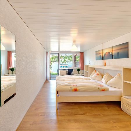 Hotel Restaurant Moeve Faulensee Bagian luar foto