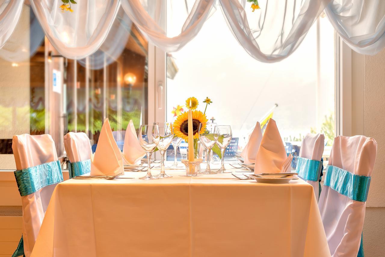 Hotel Restaurant Moeve Faulensee Bagian luar foto