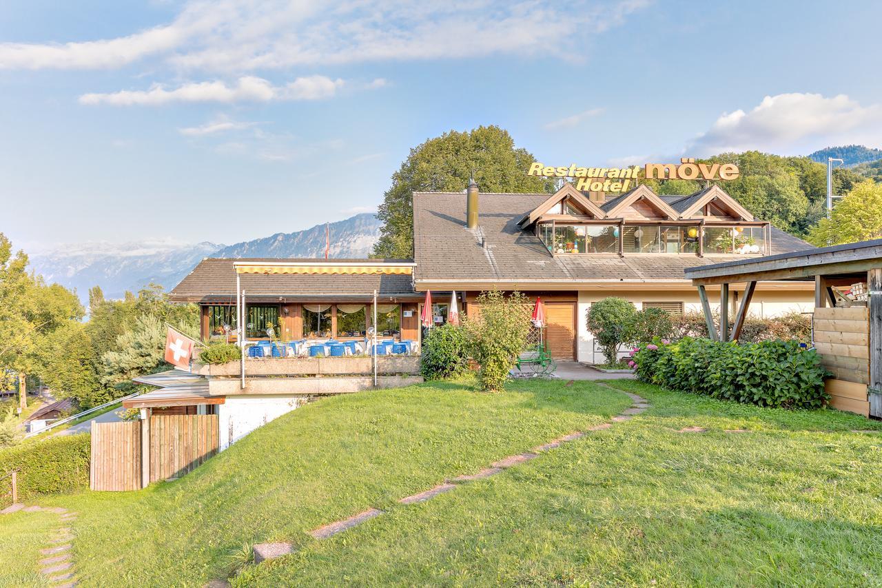 Hotel Restaurant Moeve Faulensee Bagian luar foto